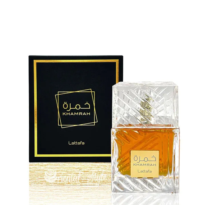 Khamrah By LATTAFA Eau De Parfum Spray 3.4 oz 100 ml