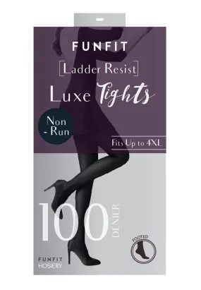 Ladder Resist Luxe Tights (Footed) 100 Denier