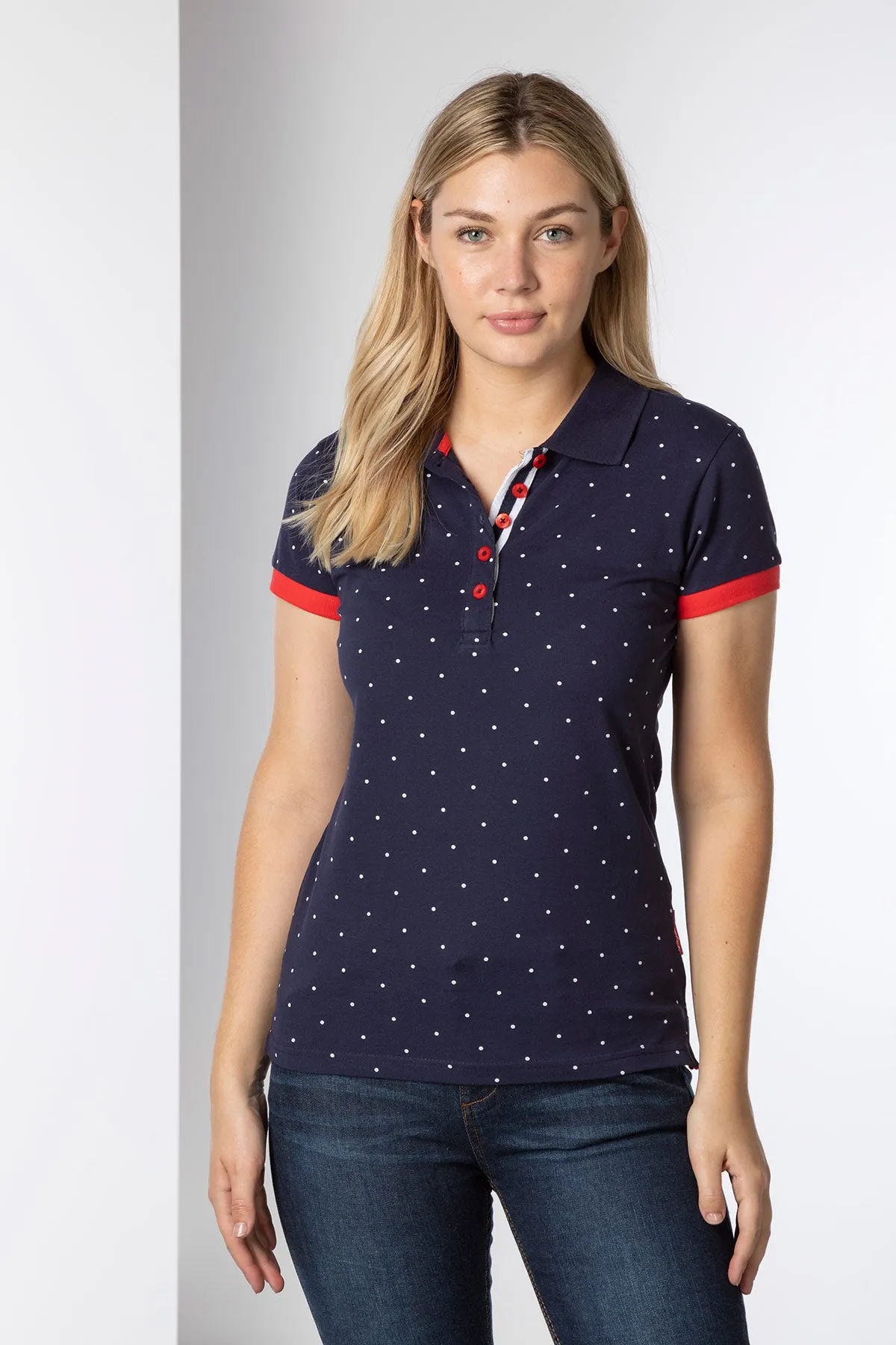 Ladies Limited Edition Navy Polo Shirt