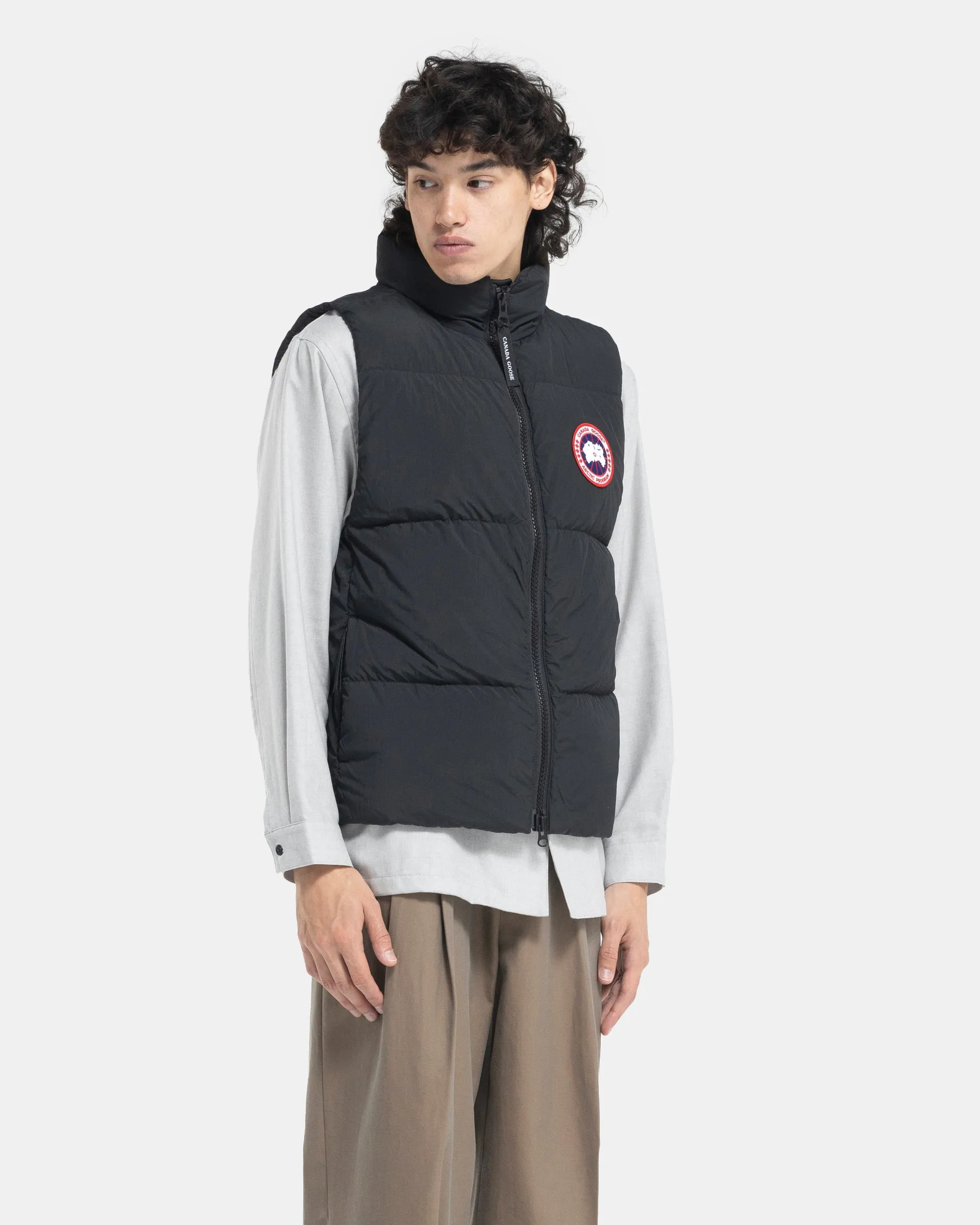 Lawrence Puffer Vest in Black