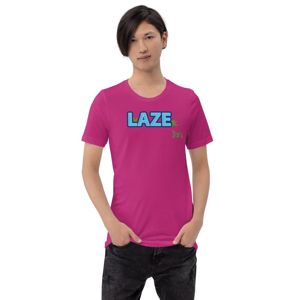 LAZE BUBBLE - TAG Short-Sleeve Unisex T-Shirt