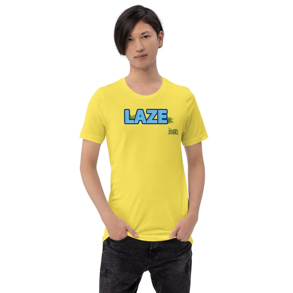 LAZE BUBBLE - TAG Short-Sleeve Unisex T-Shirt