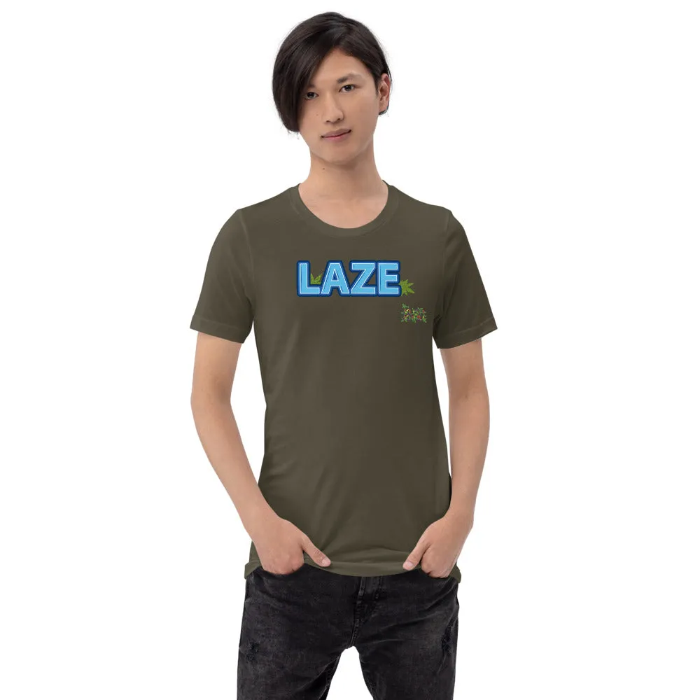 LAZE BUBBLE - TAG Short-Sleeve Unisex T-Shirt