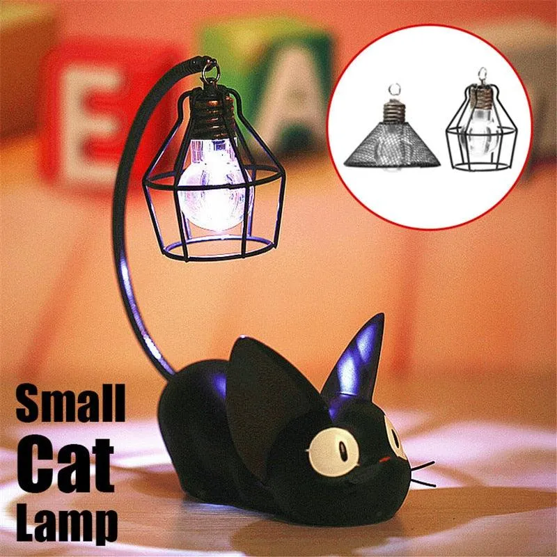 LED Night Light Resin Cat