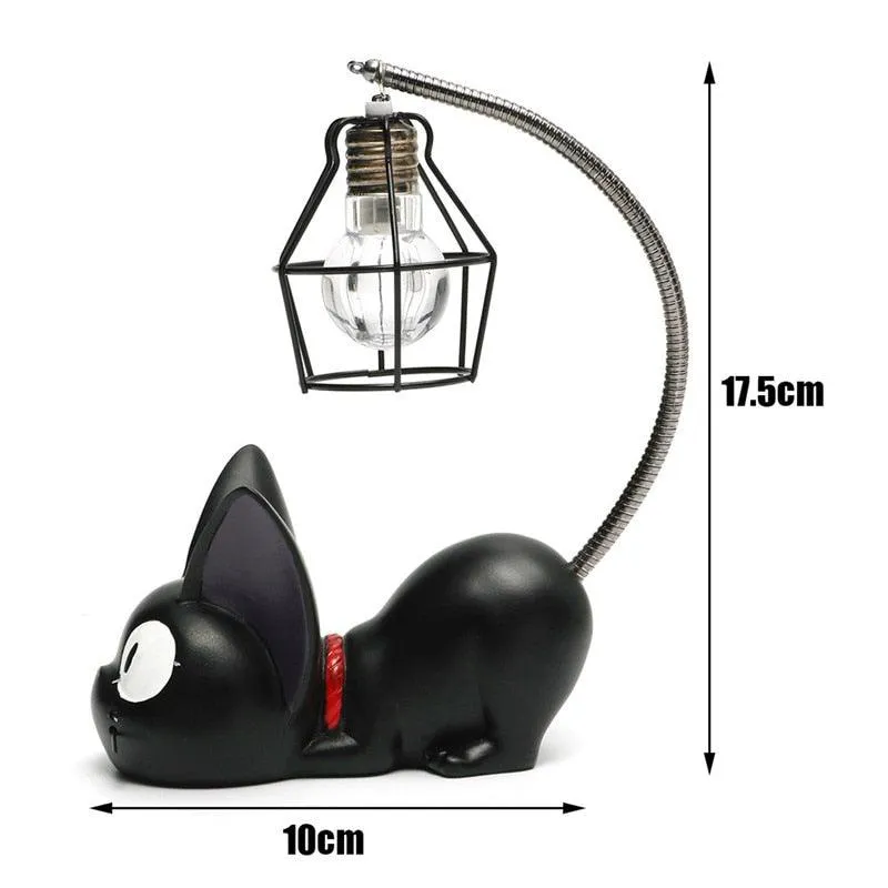 LED Night Light Resin Cat