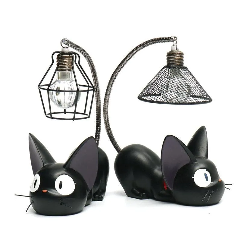 LED Night Light Resin Cat