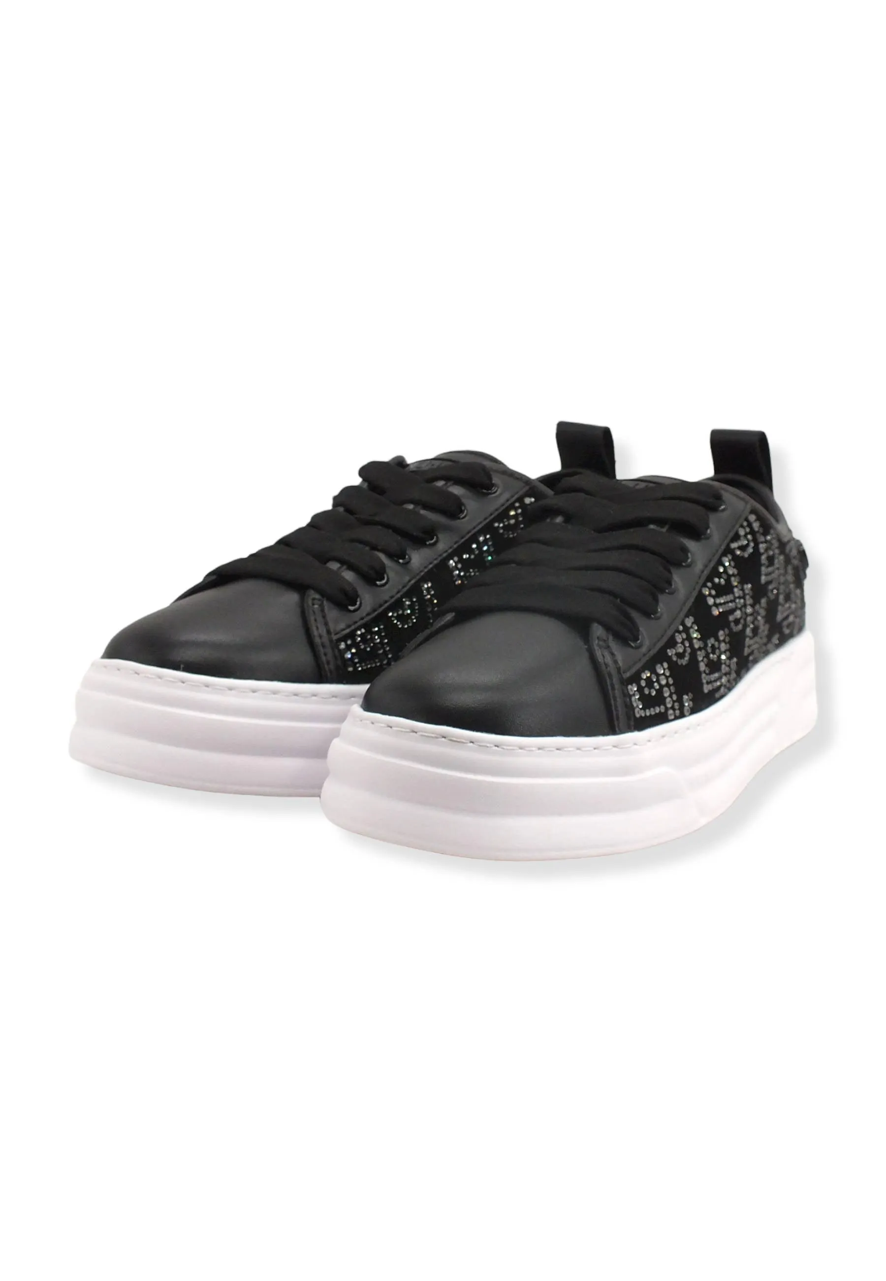 LIU JO Cleo-01 Sneaker Donna Black BF2069PX104