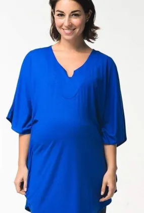 Madeira Y-Neck Maternity Top Ryl