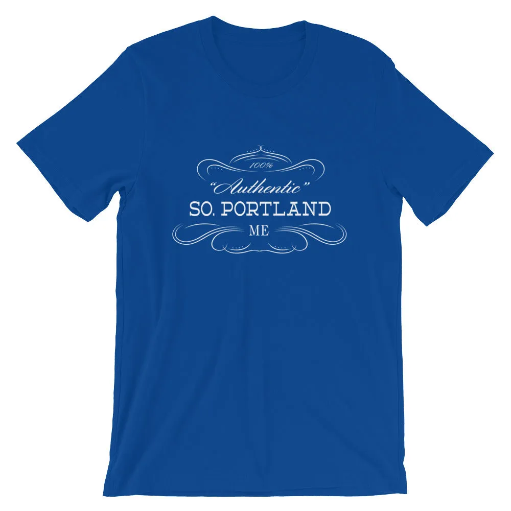 Maine - South Portland ME - Short-Sleeve Unisex T-Shirt - "Authentic"