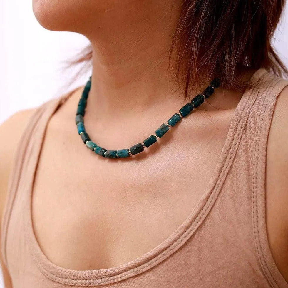 Maranirra Lapis Lazuli Choker Necklace