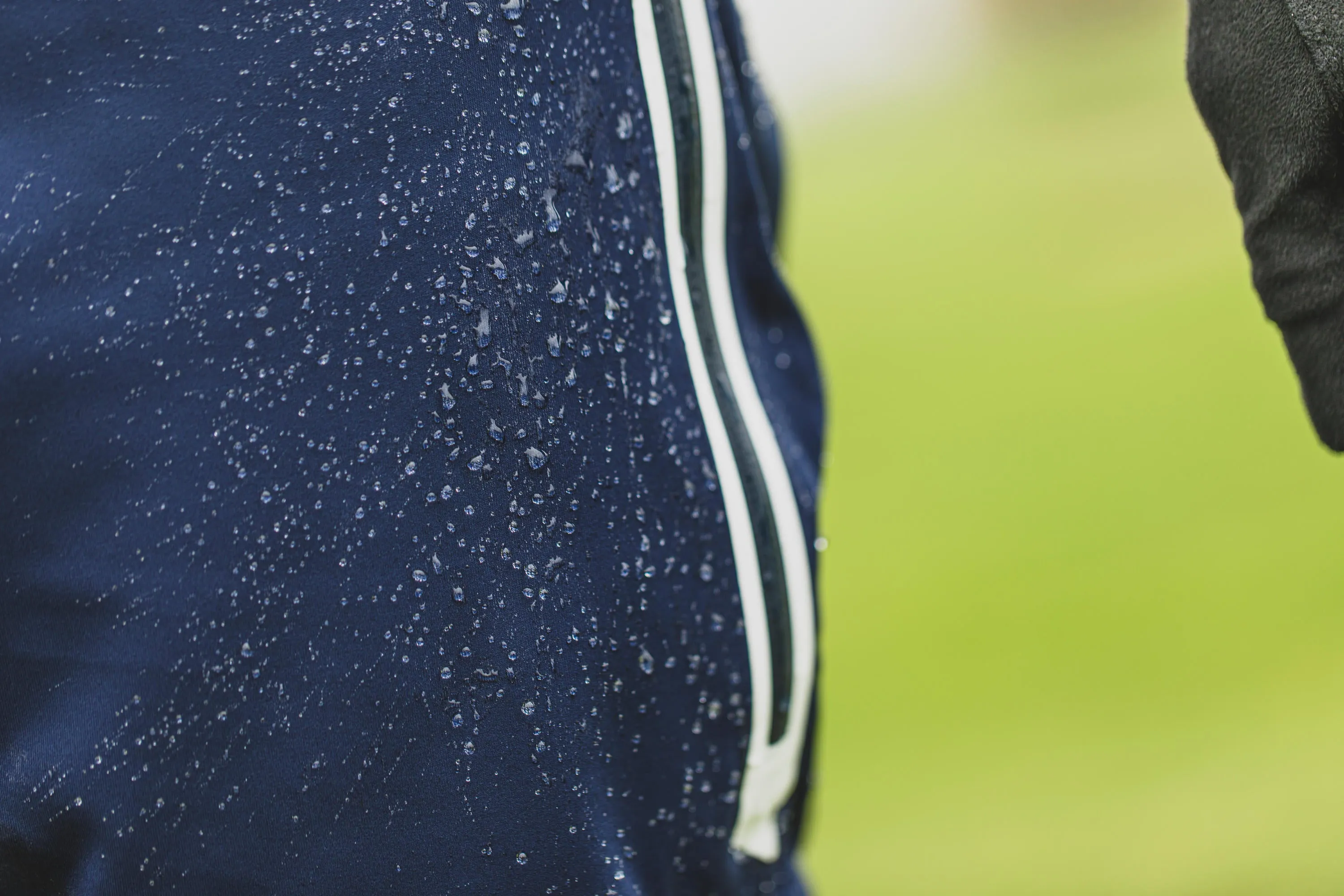 Men's golf waterproof rain jacket - RW500 navy blue