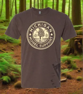 Michigan Morel Support Unisex T-Shirt | Tee See Tee