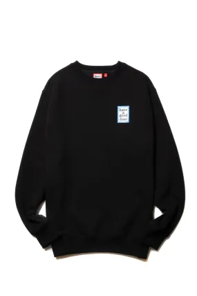 MINI BLUE FRAME CREWNECK FL BLACK