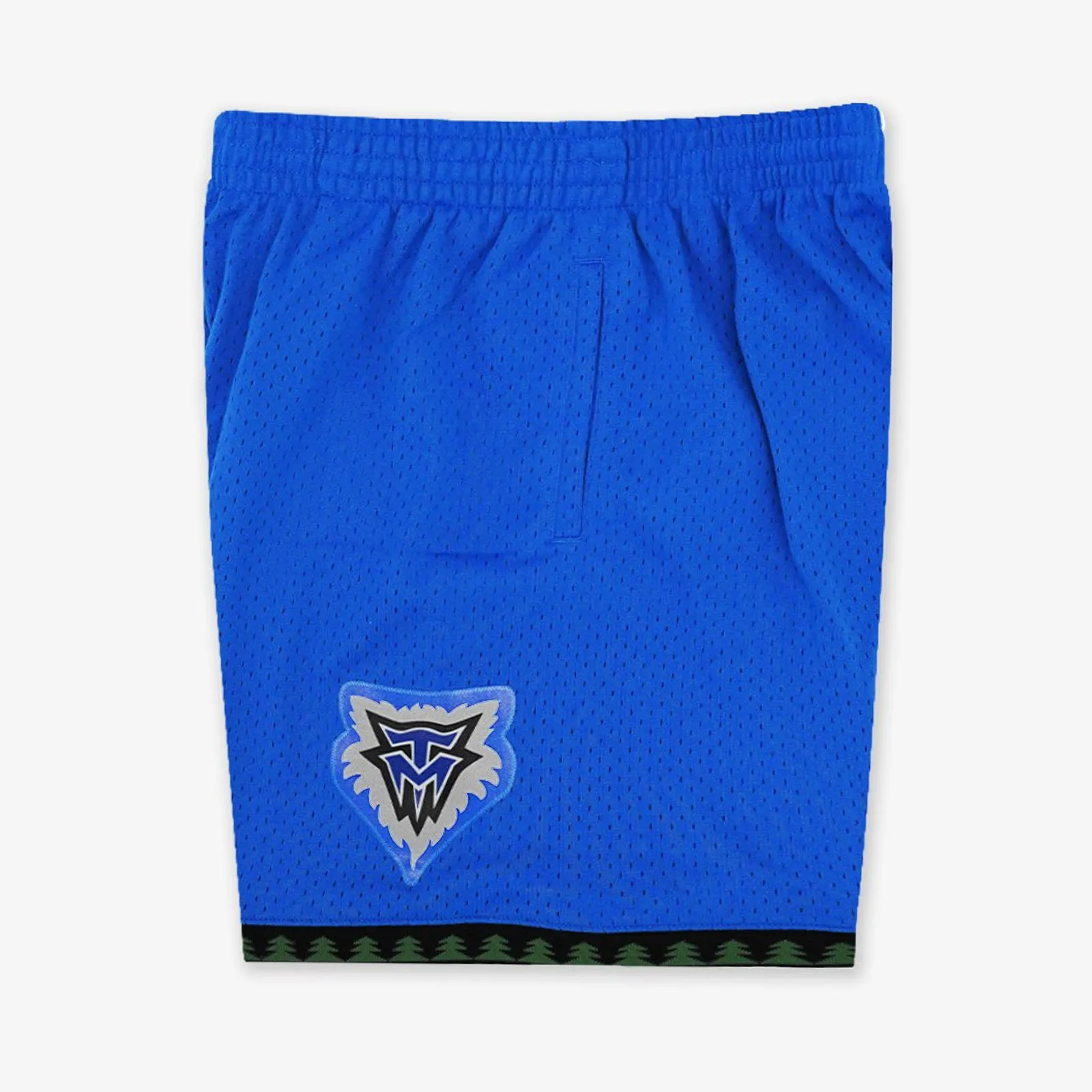 Minnesota Timberwolves 1996-97 Hardwood Classics NBA Blue Shorts by Mitchell & Ness