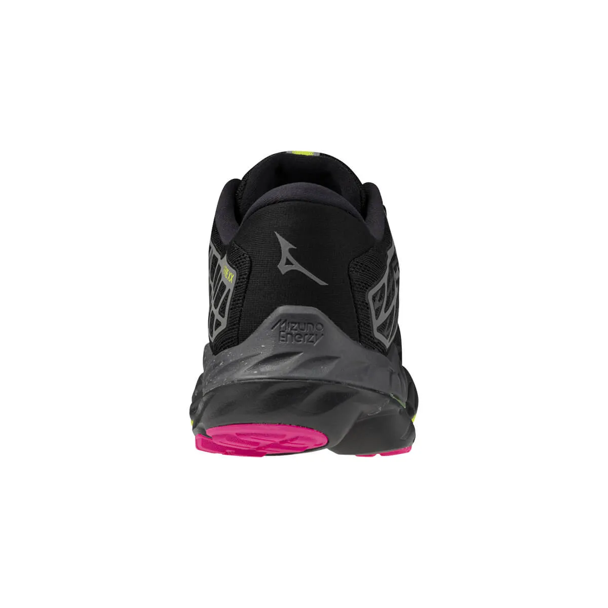 Mizuno Wave Inspire 20 Unisex | Black/silver/sunny Lime