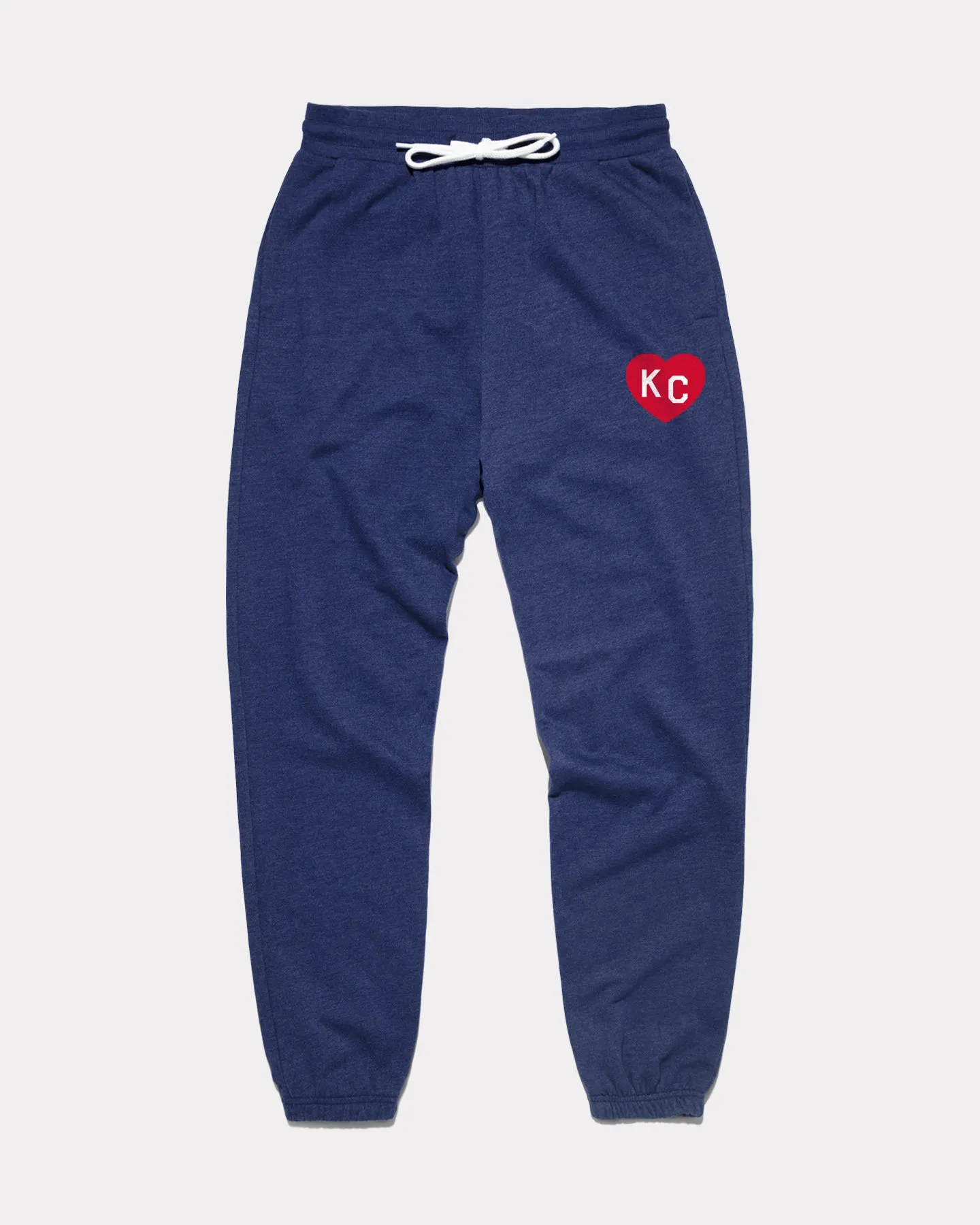 Navy & Red KC Heart Vintage PE Sweatpants