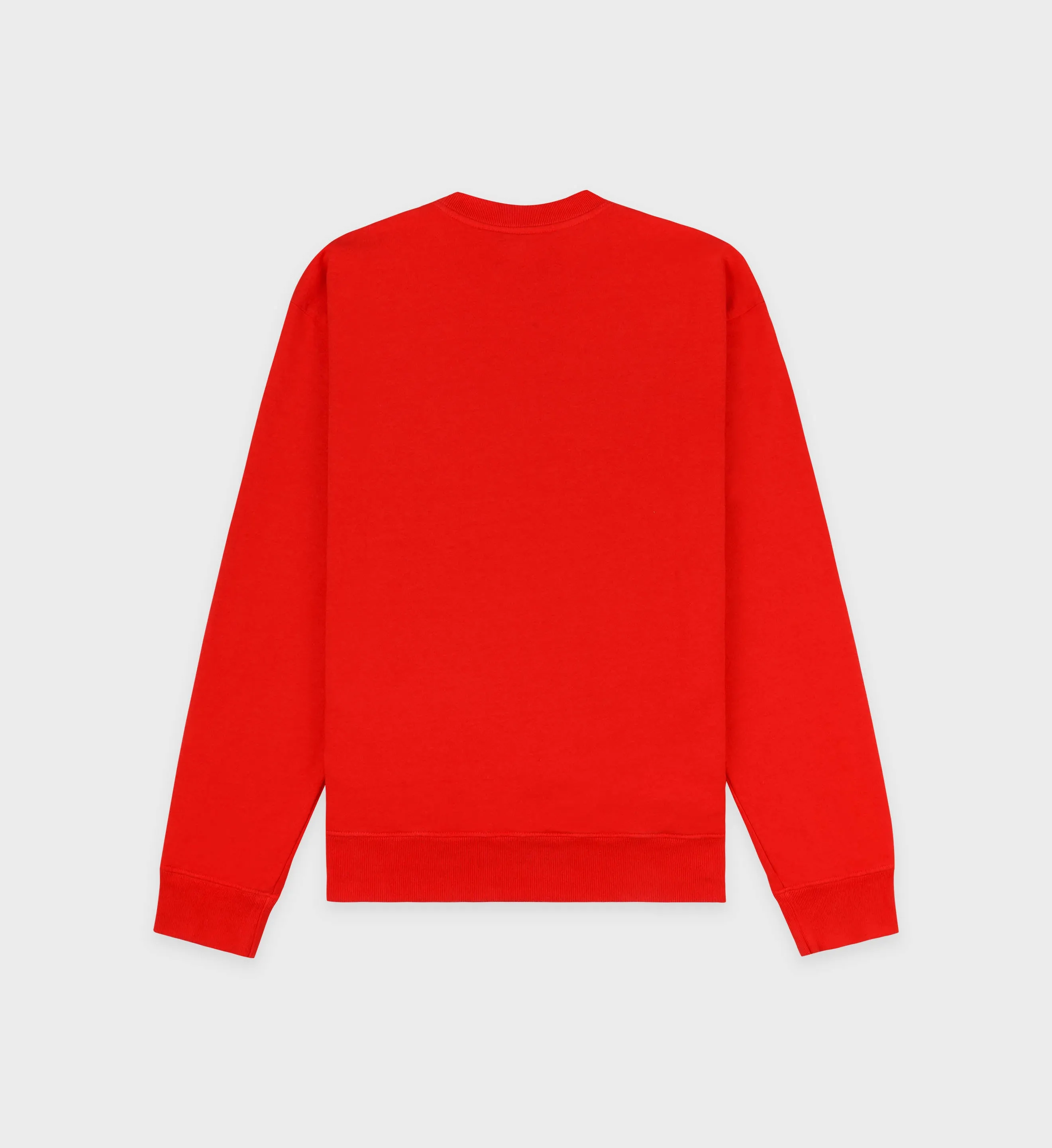 NY Tennis Club Crewneck - Bright Red/White