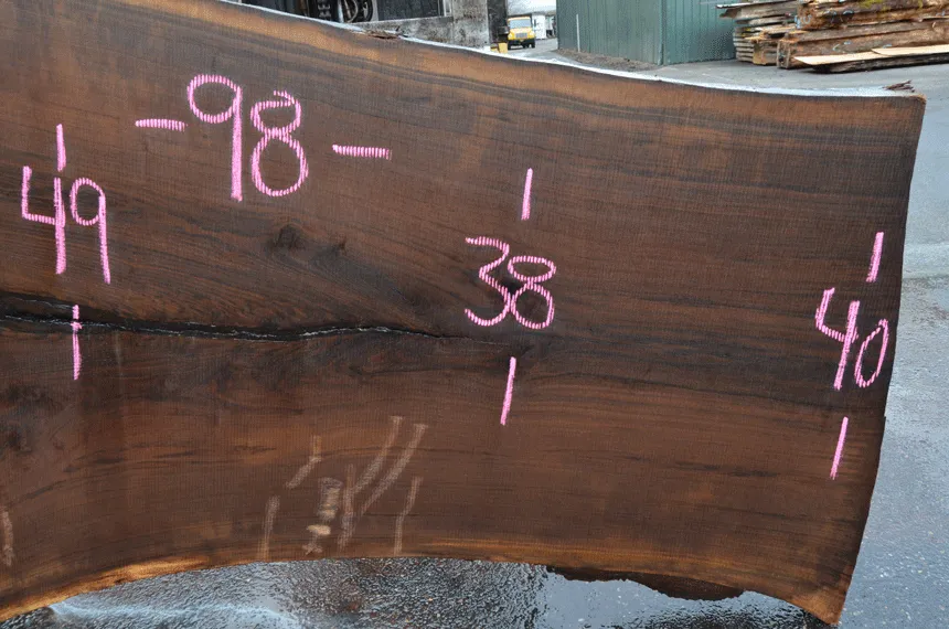 Oregon Black Walnut Slab 010420-06