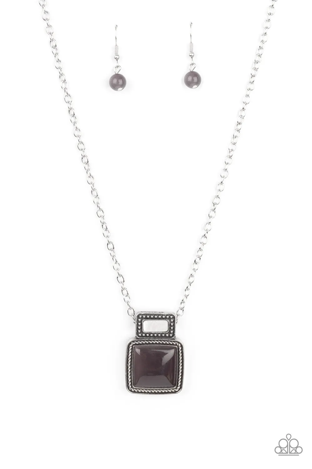 Paparazzi Ethereally Elemental - Silver Necklace