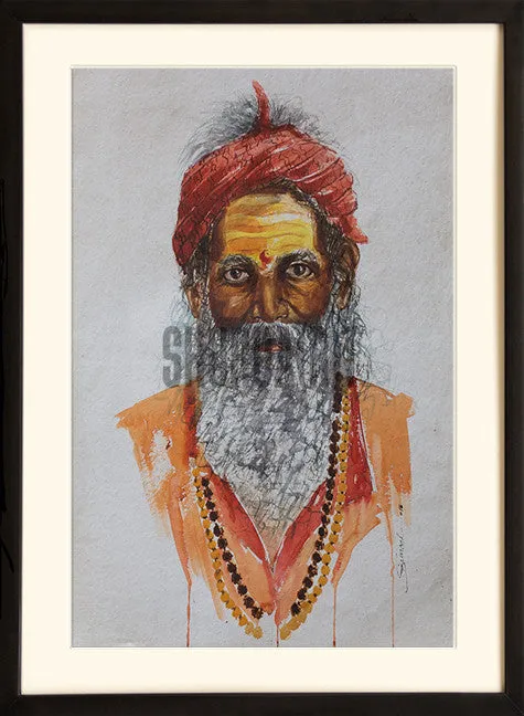 Portrait of a Sadhu