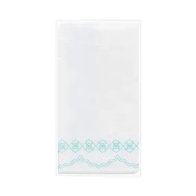 "Tears of Joy" Pocket Tissues - White with Blue Print (Pack of 1)