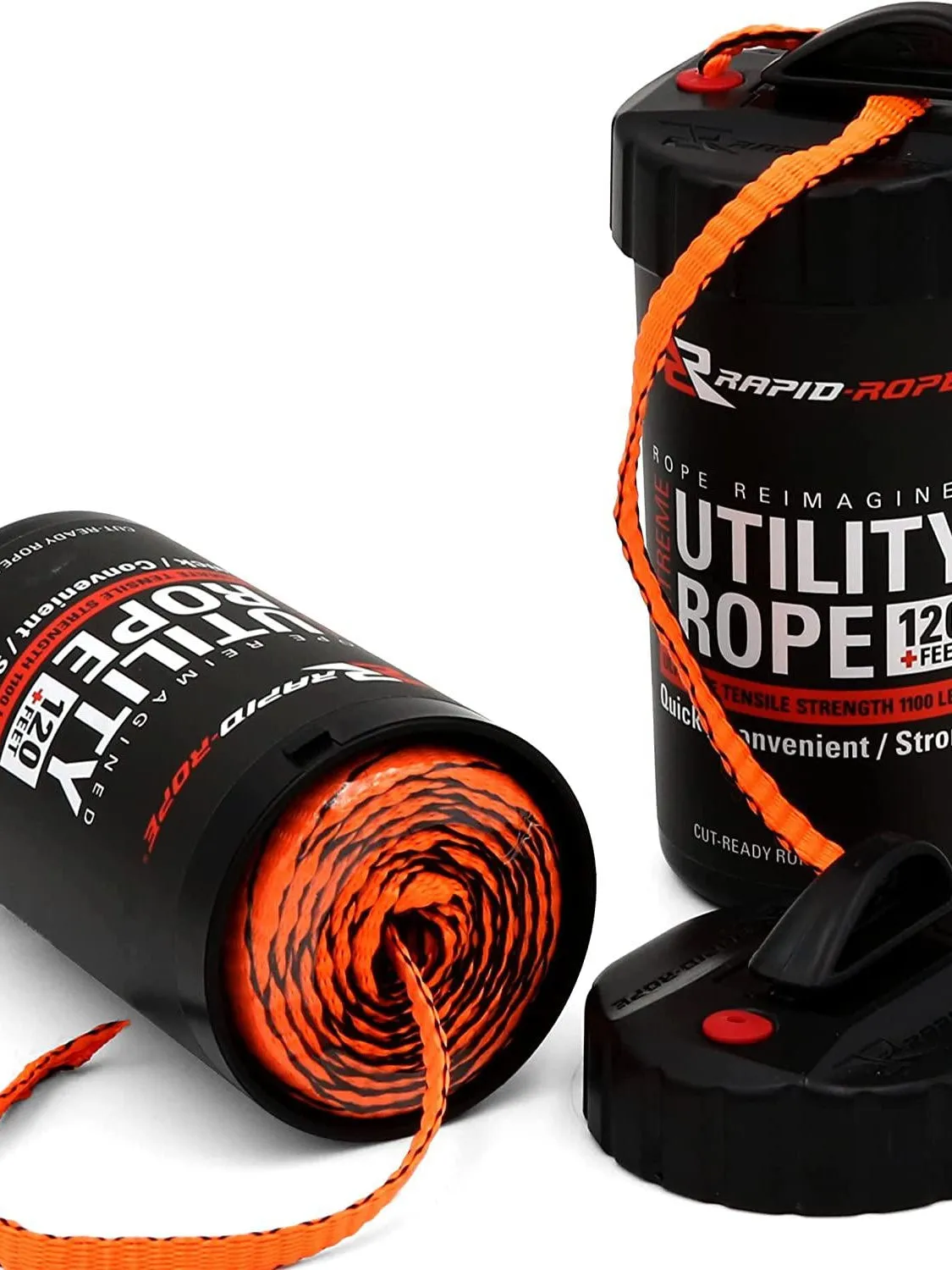 Rapid Rope Canisters | Rope In a Can | 120 Feet | 1100 lb Test | USA Made!