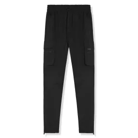 Represent 247 Black Cargo Pants