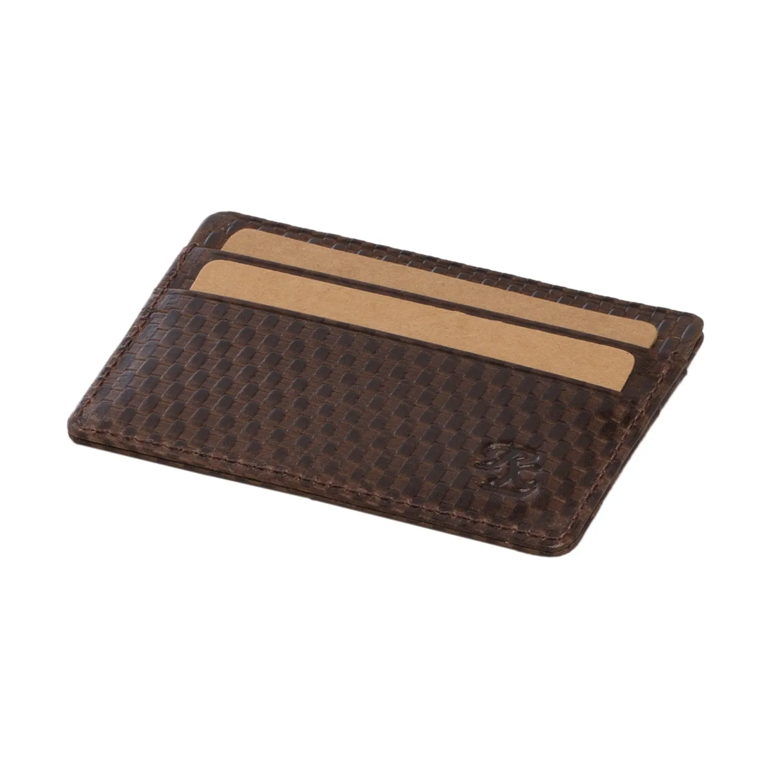 RL Leather Pocket Card Holder