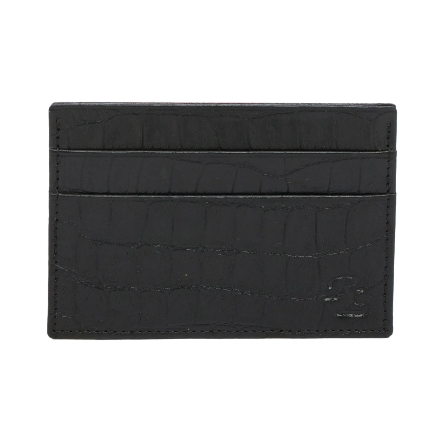 RL Leather Pocket Card Holder