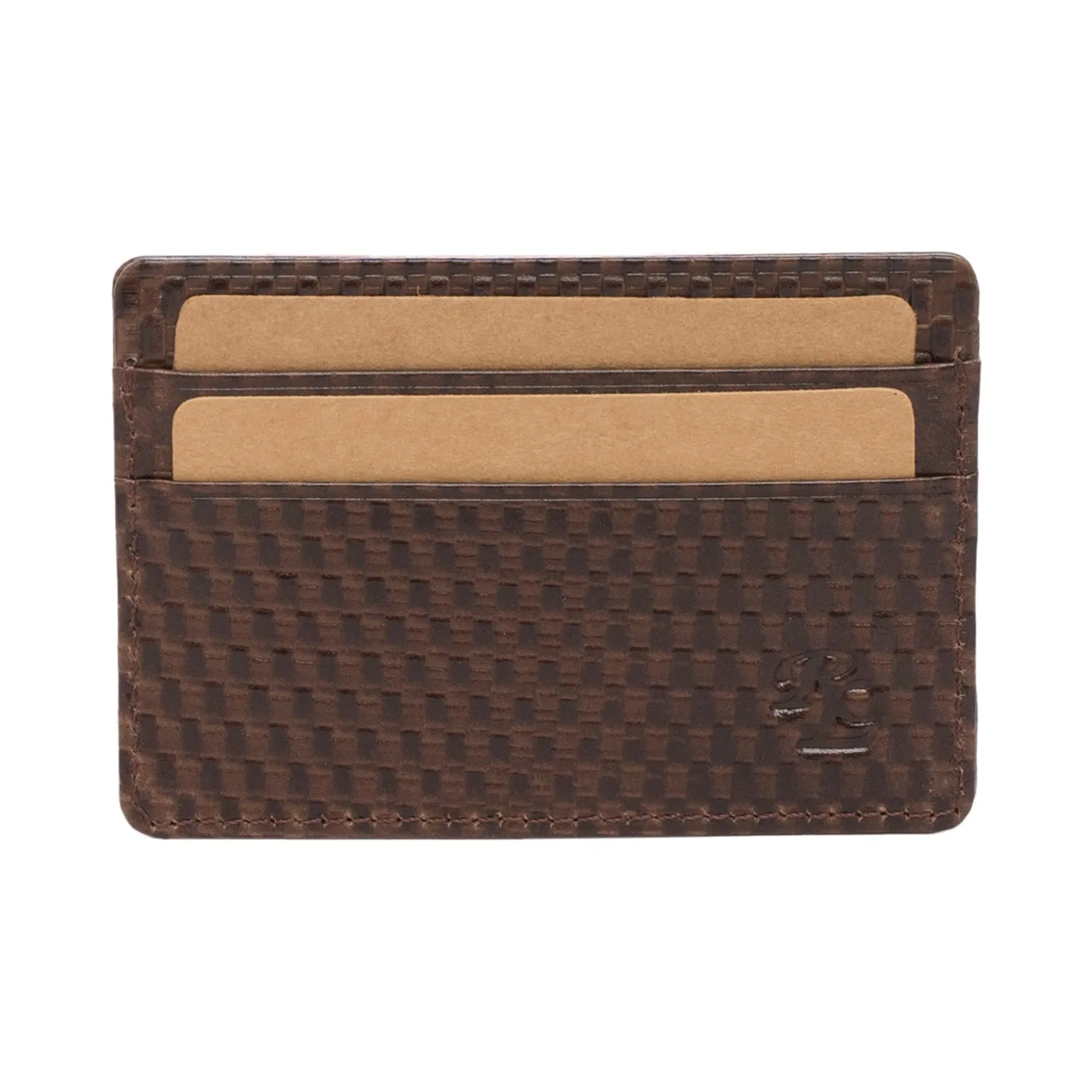 RL Leather Pocket Card Holder