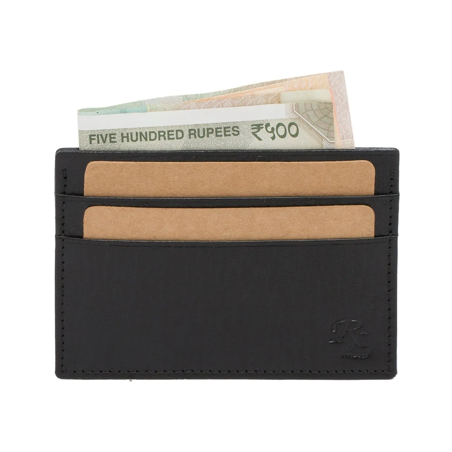 RL Leather Pocket Card Holder