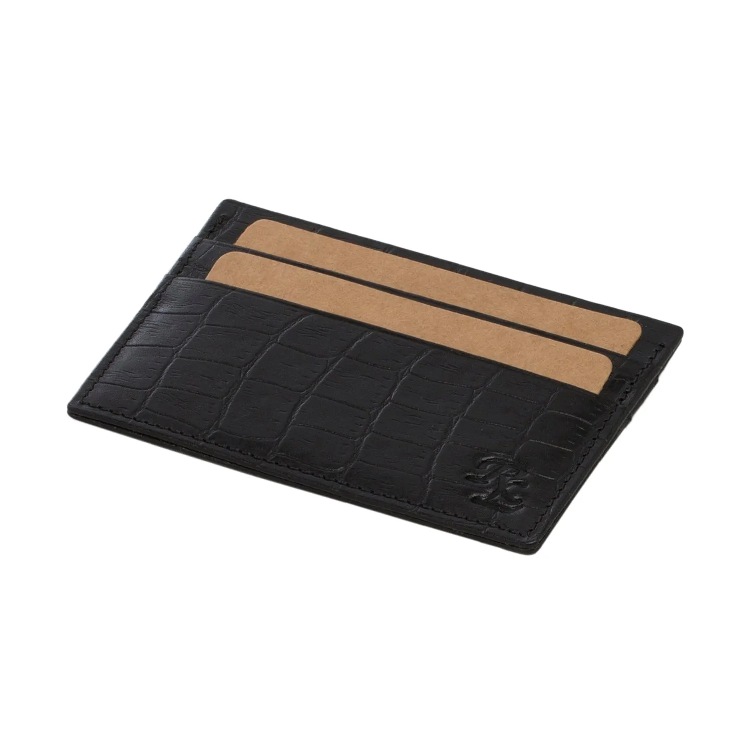 RL Leather Pocket Card Holder