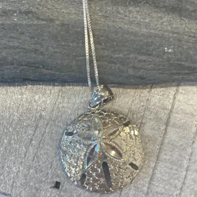 Sand Dollar Pendant Necklace (RA)