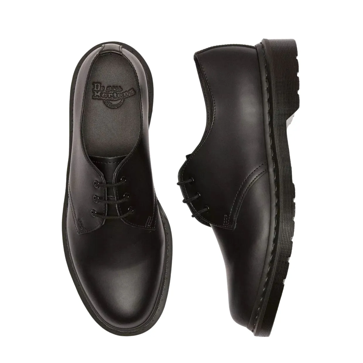 Scarpe Unisex Dr. Martens Oxford 1461 Mono Nero