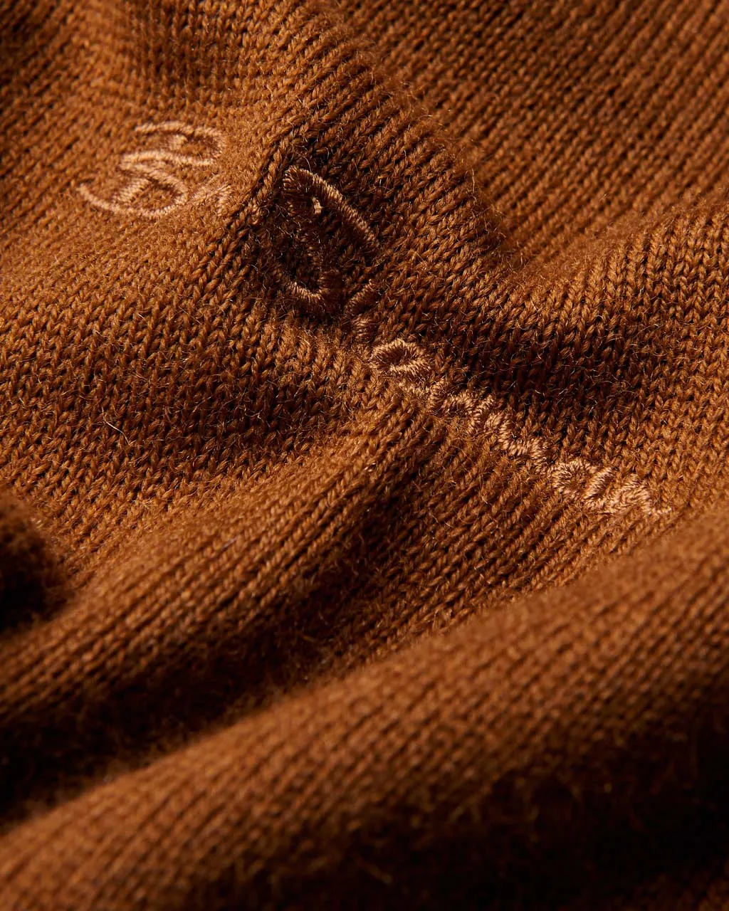 Signature Merino Crewneck Sweater - Utility Brown