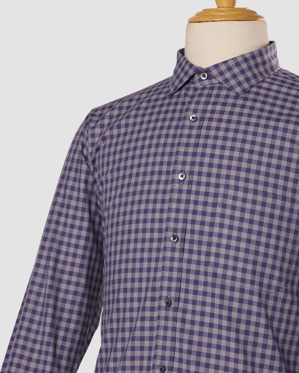 Somelos Stormy Seas Checked Shirt