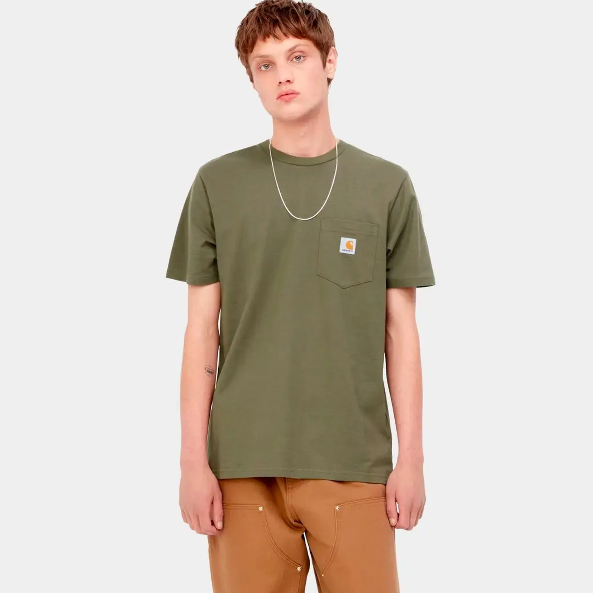 S/S Pocket Tee (Sea Weed)