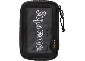 SUPREME SMALL ZIP POUCH BAG - BLACK