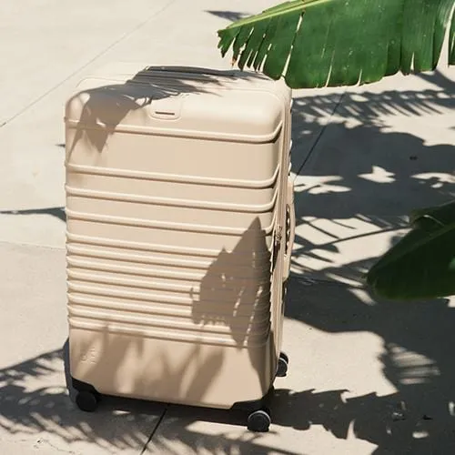 The Carry-On Roller in Beige