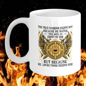 The True Warrior White Mug