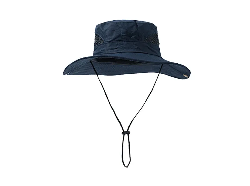 Unisex Wide Brim Quick-Dry UV Protection Sun Fishing Hat