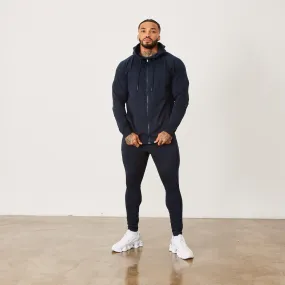 Vanquish Eclipse V2 Navy Blue Full Zip Front Hoodie