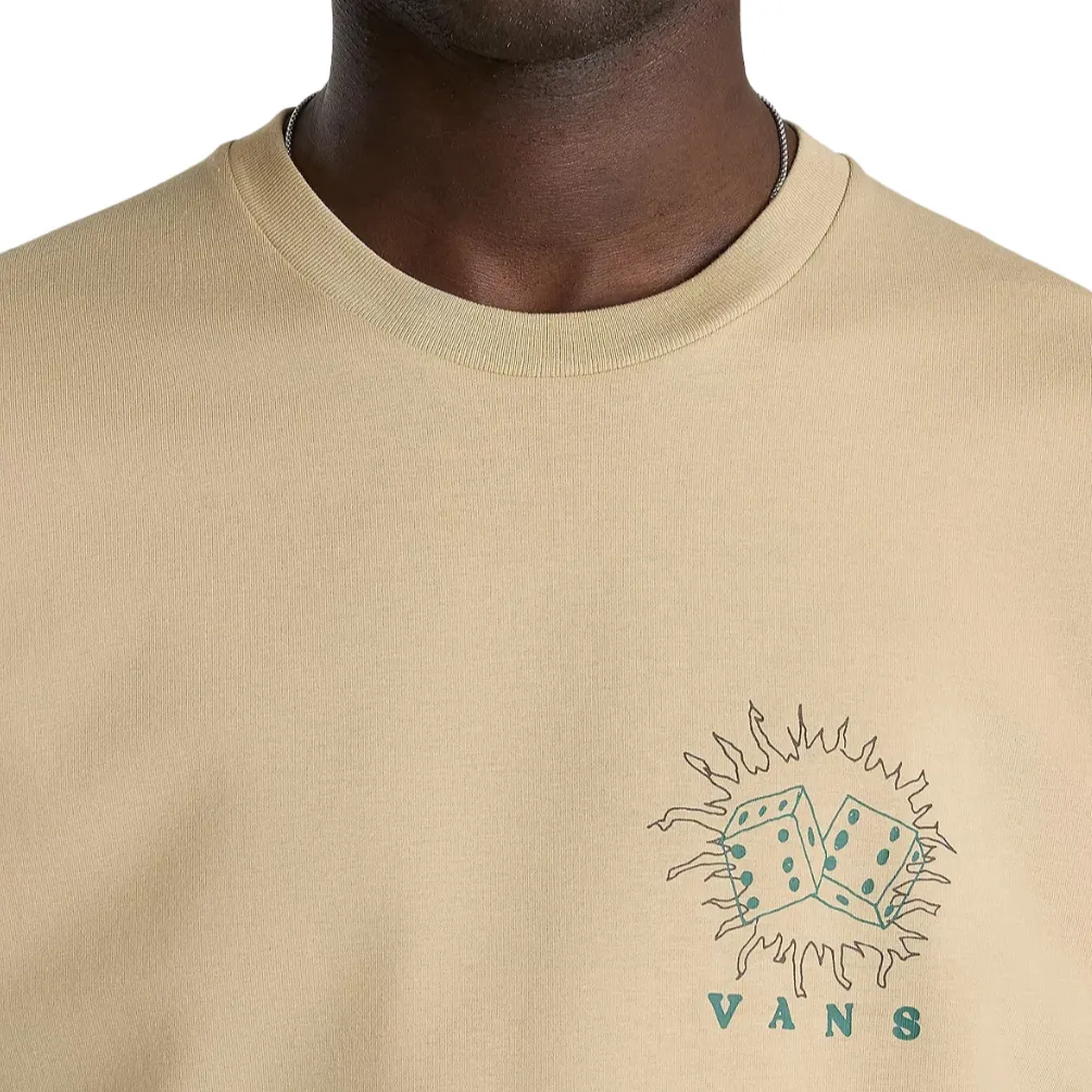 Vans men's short sleeve t-shirt Expand Visions VN000G4K4MG beige