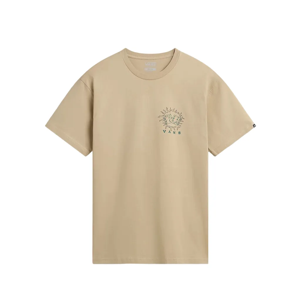 Vans men's short sleeve t-shirt Expand Visions VN000G4K4MG beige