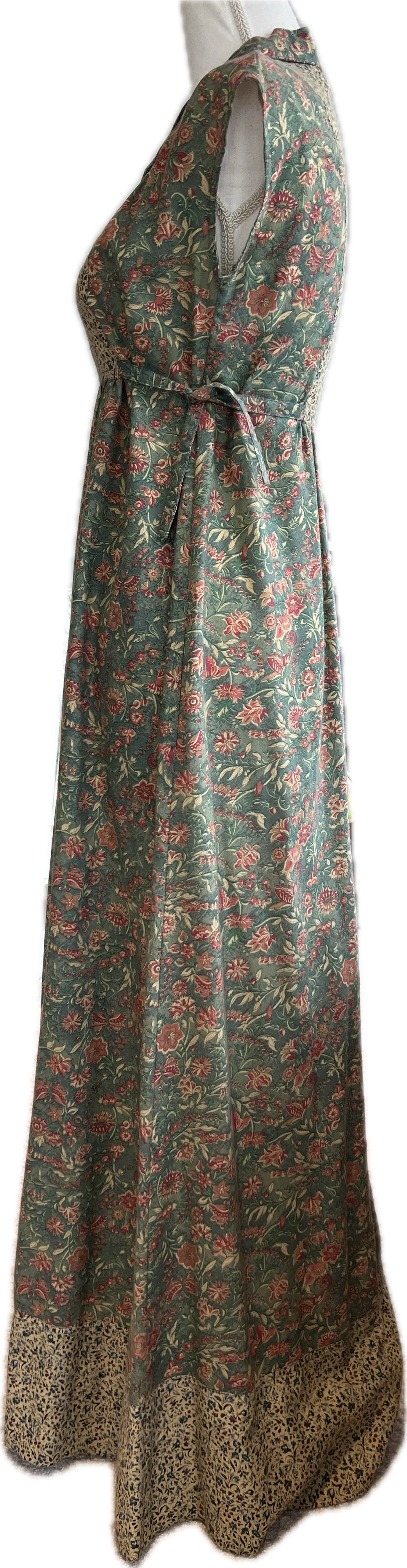 Vintage Dano Liberty House Cap Sleeve Floral Dress, XS/S