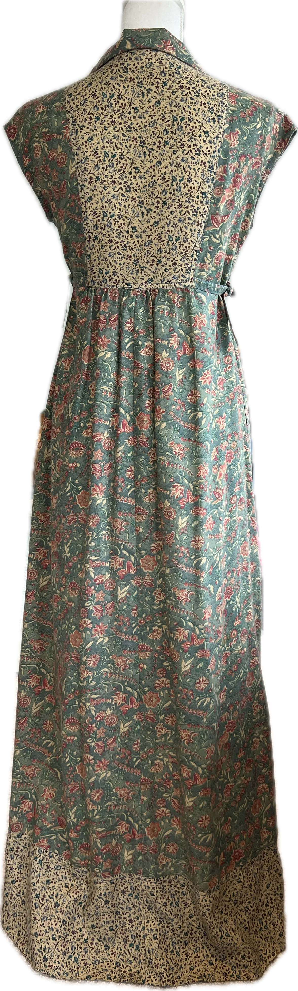 Vintage Dano Liberty House Cap Sleeve Floral Dress, XS/S