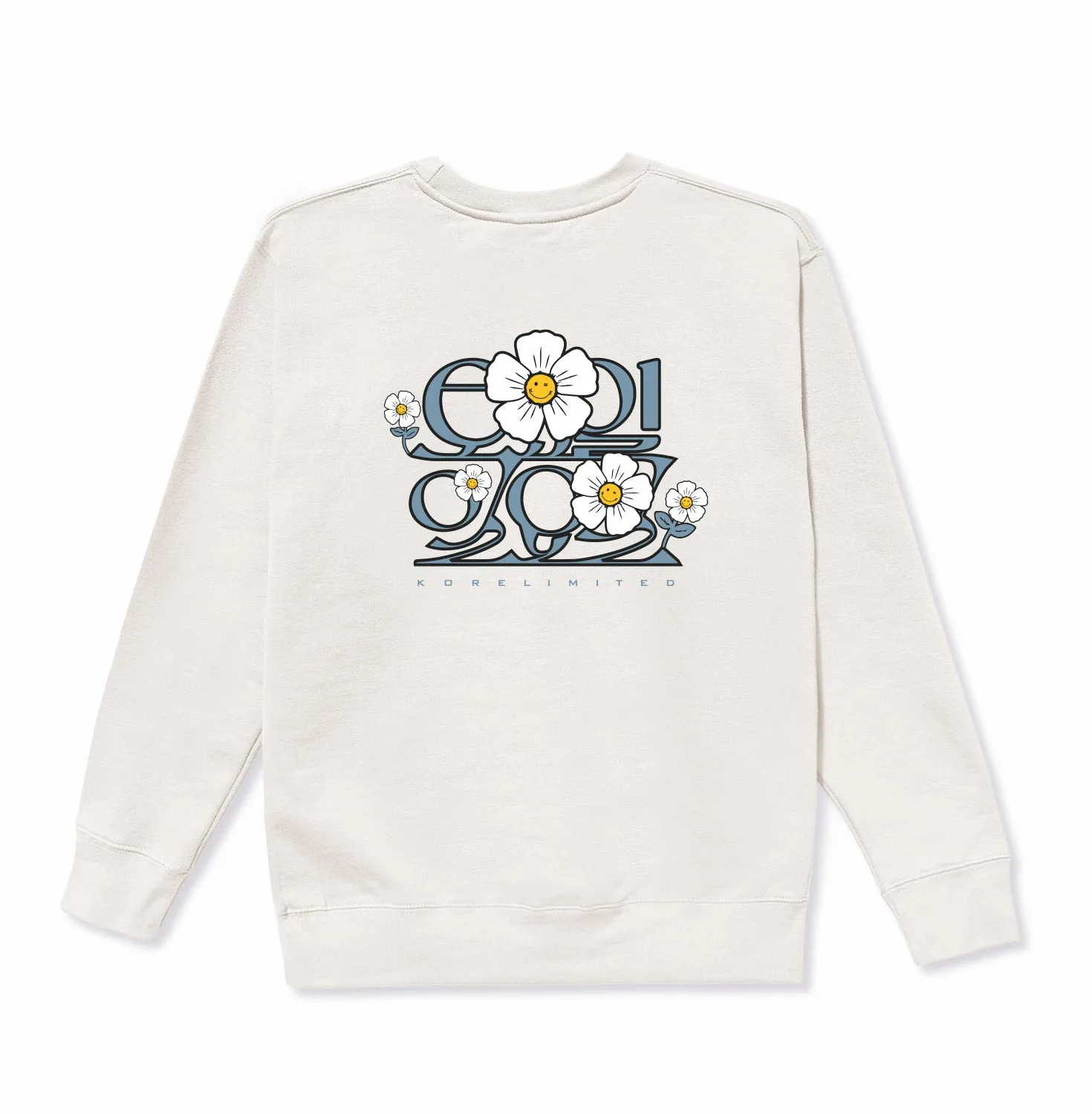 WEEKEND BLOOM CREWNECK (BONE)