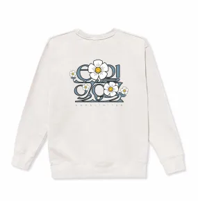 WEEKEND BLOOM CREWNECK (BONE)