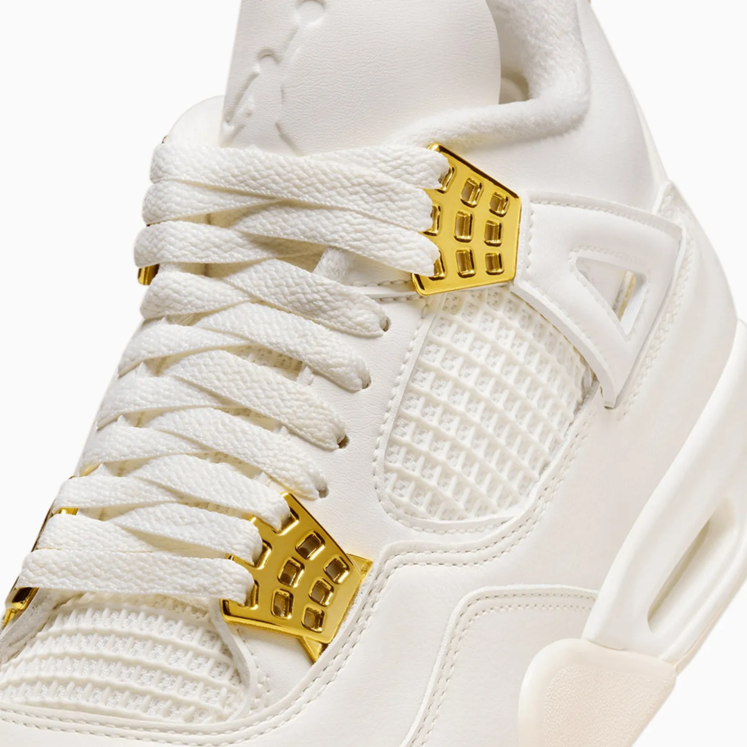 Women's Air Jordan 4 Retro "Metallic Gold"